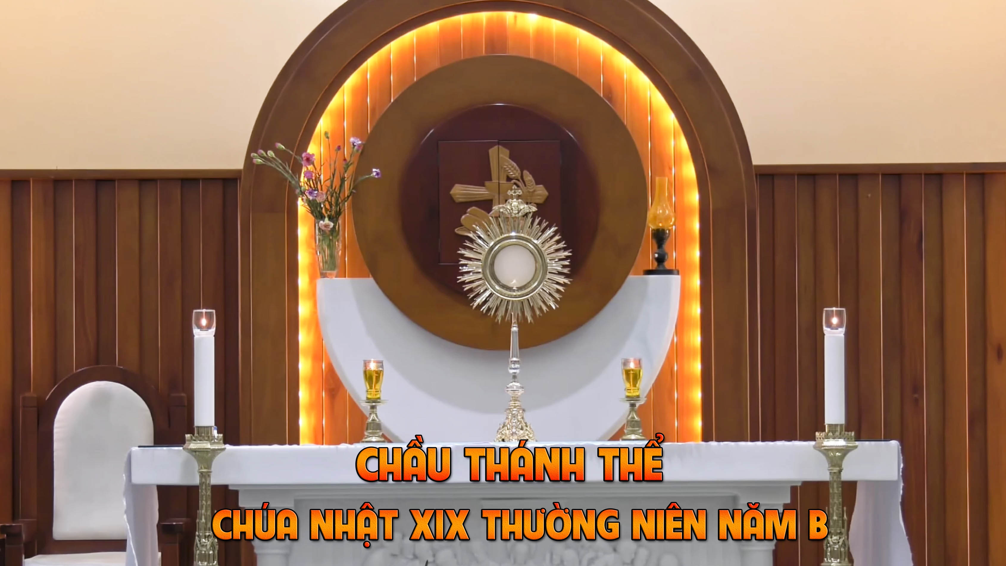 Chầu Thánh Thể - Chúa Nhật XIX Thường Niên Năm B