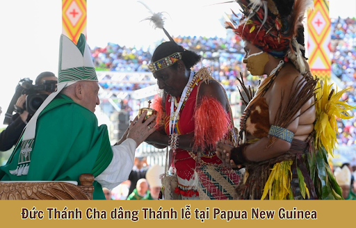 Đức Thánh Cha Dâng Thánh lễ Tại Papua New Guinea